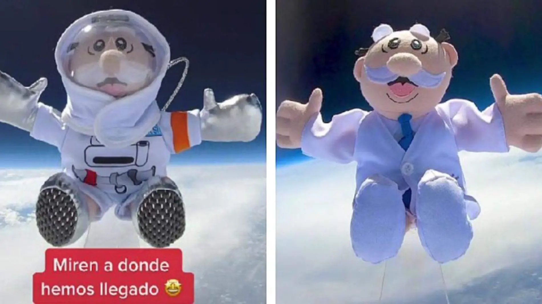 Peluche del Dr. Simi llega al espacio